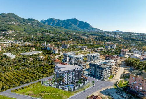 Turqa Estate Аланья Таунхаусы, Виллы, Дома