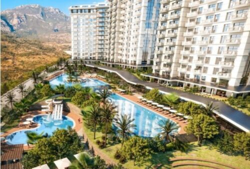 Продается квартира 1+1 в Mahmutlar, Alanya. Exodus Resort Comfort City,