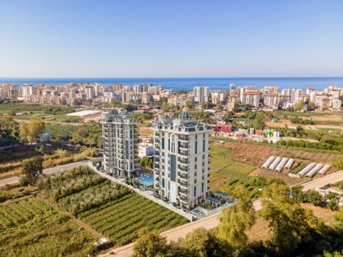 Квартира 1+1 в Алании, район Махмутлар — VOLANTIS TOWER