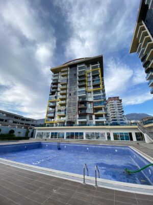 Недвижимость от застройщика. Турция. Квартира 1+1 в Алании, Махмутлар — Rose Tower