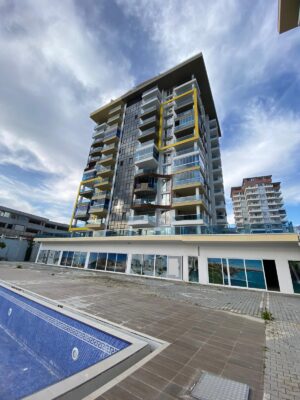 Продается 1+1 квартира (56 м²) в Rose Tower, Махмутлар, Алания.