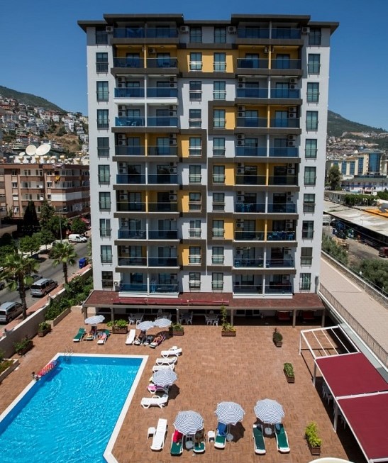 Студия 1+0 в самом сердце Алании — GRANADA CITY
