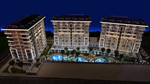 Продается новая квартира 1+1 без мебели, южная экспозиция, 850 м