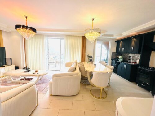 Купить квартиру 4+2 в центре Алании, Kale Apt. — 240