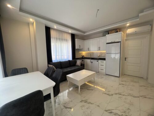 Квартира 1+1 в City 8, центр Алании — 55 м²,