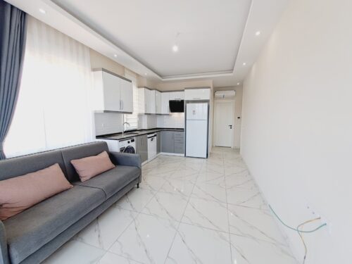 🏡 Современная квартира 1+1 в комплексе OBA ŞİRİN, Оба —