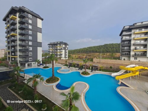 Купить квартиру 1+1 в Авсалларе — Olive Paradise, 2023 м