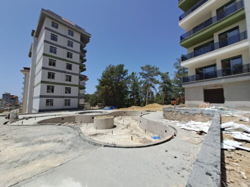 Новая квартира 1+1 в жилом комплексе Panorama Suit, Авсаллар (Алания)