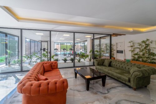 Недвижимость от застройщика. Турция. Уютная квартира 1+1 в Sun Palace City, центр Алании