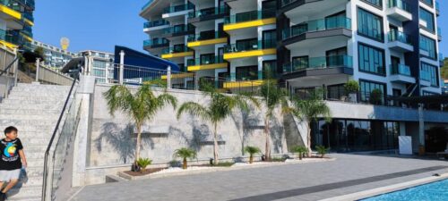Недвижимость от застройщика. Турция. Квартира 1+1 в Konak Seaside Premium, Алания, район Каргиджак