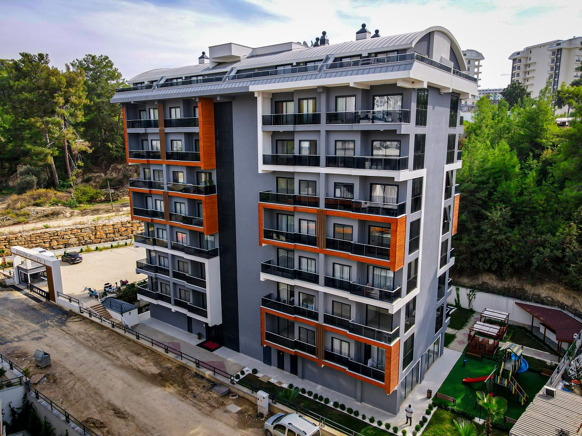 Апартаменты 1+1 в комплексе Exodus Garden, Алания, Авсаллар
