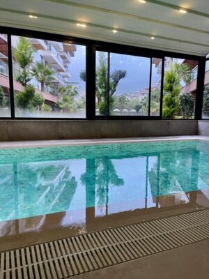 Современная квартира 1+1 в GREEN LIFE, Oba (Yukarı), Алания — комфорт и природа на Средиземноморье