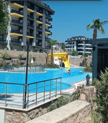 Современная квартира 1+1 в комплексе Olive Paradise , Авсаллар Алания