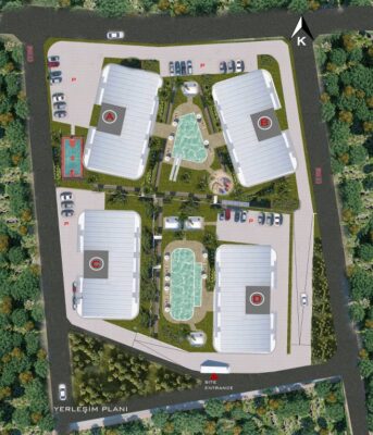 Недвижимость от застройщика. Турция. Просторная квартира 1+1 в SYMPHONY GARDEN, Çıplaklı, Алания — комфорт и стиль на Средиземноморье
